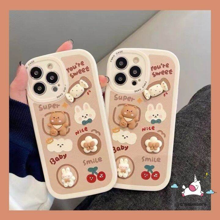 เคสโทรศัพท์มือถือ-แบบนิ่ม-ลายการ์ตูนกระต่าย-กันกระแทก-สําหรับ-iphone-7plus-7-8-xr-12-13-14-max-6-6s-x-xs-2020