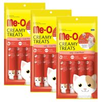 Me-O Cat Treat Crab Flavor 60g (3 units) มีโอ ขนมแมวเลีย รสปู 60 กรัม (3 ห่อ)