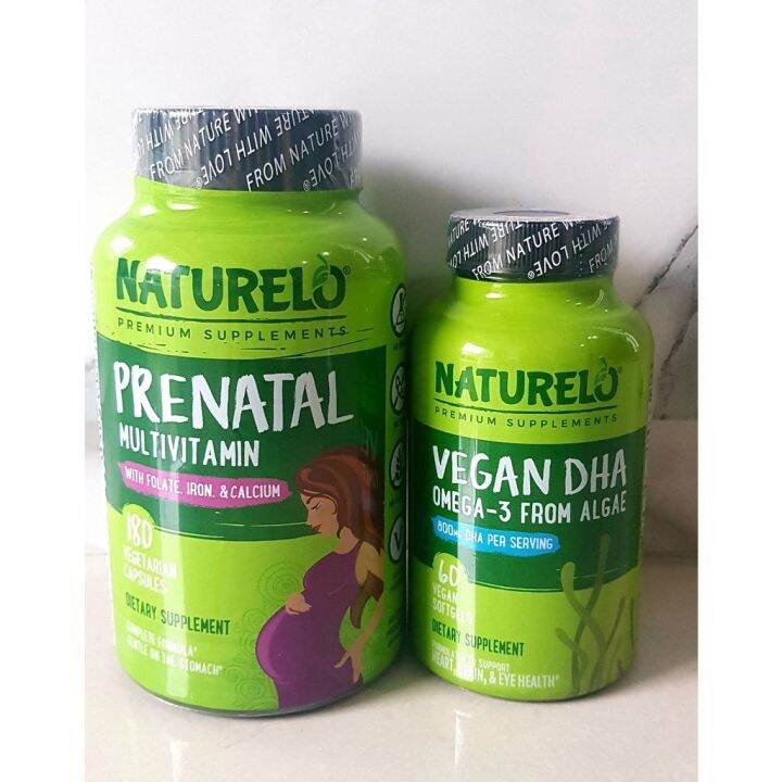 วิตามินบำรุงก่อนหลังตั้งครรภ์ Prenatal Multivitamin Vegan DHA Omega 3