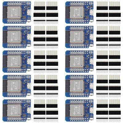 10PCS NodeMCU ESP32 ESP-WROOM-32 WLAN WiFi Bluetooth IoT Development Board 5V Compatible for Arduino