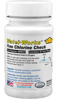 กระดาษวัดคลอรีนอิสระ (0-25 ppm) Free Chlorine Check