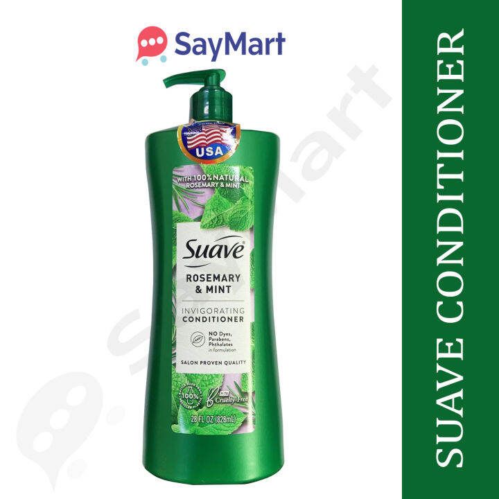 SUAVE PROFESSIONALS ROSEMARY + MINT CONDITIONER 828ML Lazada PH