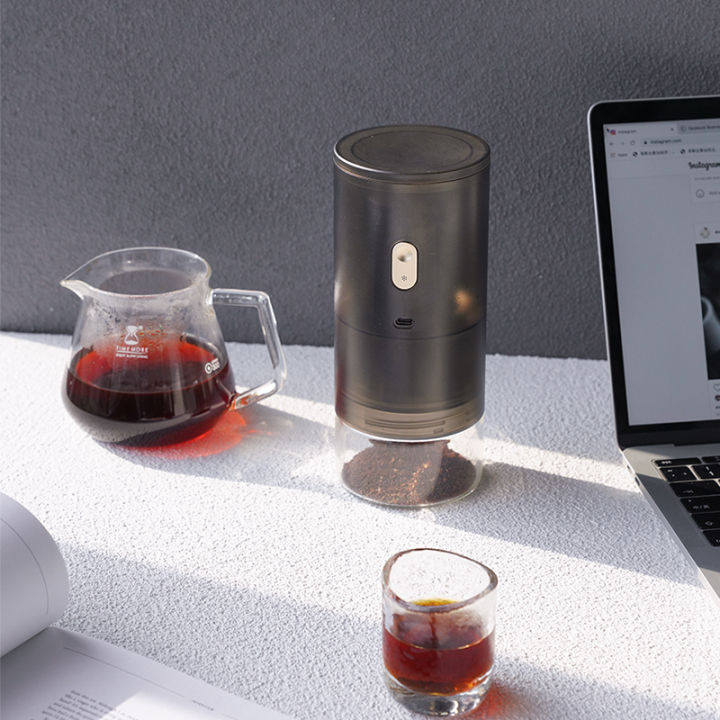 cafeine-plus-timemore-grinder-go-e-amp-b-ประกันสินค้า-1-ปี-เครื่องบดกาแฟไฟฟ้า-เฟือง-e-amp-b-เครื่องบดกาแฟไฟฟ้า