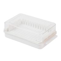 Butter Cutting Storage Box Butter Dish Cutter with Lid Transparent Cheese Slicer Tray Container Household Kitchen Tool 1