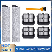 ลูกกลิ้งแปรงและตัวกรองเปลี่ยนเข้ากันได้กับ Tineco IFloor 3ชั้นหนึ่ง S3เปียกแห้งเครื่องซักผ้าชั้นมือถือสูญญากาศอะไหล่ Pa