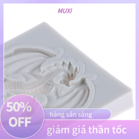 ?【HOT SALE】MUXI แม่พิมพ์ซิลิโคนรูปไดโนเสาร์สำหรับอบเค้กคัพเค้กช็อกโกแลตกัมเพสต์ขนมโพลีเมอร์แม่พิมพ์ดิน