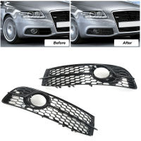 Front Foglight Grille Perfect Fit Antiaging 4F0807681Q01C สำหรับรถยนต์