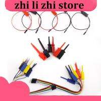 zhilizhi Store 4Types Single Test Hook Clip Line 10Pin Cable Crocodile Clip Electronic Testing