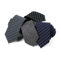 2019 Brand New Men 39;s Fashion Striped Cotton Neck Ties For Man Wedding Vintage Classic Skinny Neckties Corbatas Navy Black