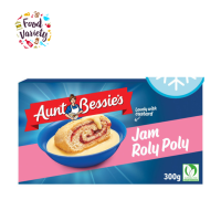 Aunt Bessies Jam Roly Poly Custard 300g อ้าน แยม โรลี่ โพลี คัสตาร์ด 300 กรัม