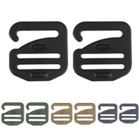 2PCS G Hook Webbing Buckle Tactical Vest Plate Carrier Backpack Strap Release Metal Buckle Replacement Hook Vest Accessories Bag Accessories