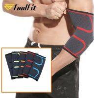 【CW】 CoolFit 1PCS Compression Elbow Support Elastic Brace for Men Basketball Volleyball Protector Arm Sleeves