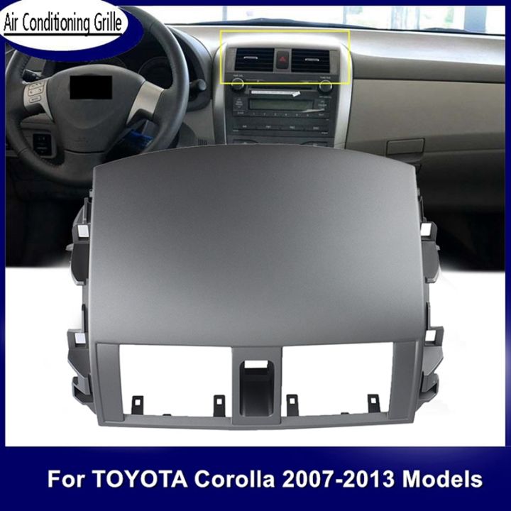 แผงควบคุมรถเครื่องปรับอากาศ-outlet-แผง-grille-cover-สำหรับ-toyota-corolla-altis-2008-2013