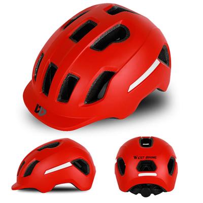 อุปกรณ์ป้องกันแรงกระแทกหมวกกันน็อคสำหรับ Skuter Listrik จักรยาน,สินค้ามาใหม่หมวกนิรภัยสำหรับขี่จักรยานขี่จักรยานการขี่ตะวันตกปรับได้