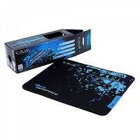 แผ่นรองเม้าส์สำหรับเล่นเกมส์ E-BLUE Mazer Mouse Pad EMP004-M Black-Blue Size M (EMP004)