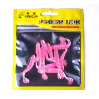 【hot】✐♗ 10pcs/Pack Soft T Tail Fishing Set Grub Worm Swimbaits Silicone Baits Pesca Bass Carp Tackle Bait