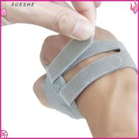 XUESHE S/M/L อุปกรณ์พยุงนิ้วหัวแม่มือ ปรับได้ปรับได้ ไนลอน TPE สายรัดข้อมือ อุปกรณ์เสริมเสริม สีเทานู้ด อุปกรณ์พยุงมือ ใช้ได้ทุกเพศ