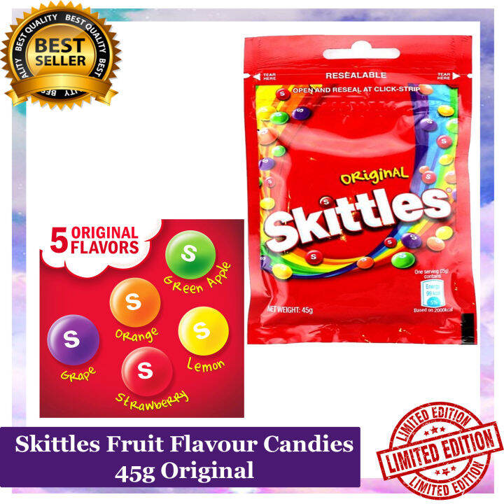 Skittles Fruit Flavour Candies 45g Original | Lazada PH