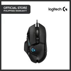  Logitech G502 HERO High Performance Wired Gaming Mouse, HERO  25K Sensor, 25,600 DPI, RGB, Adjustable Weights, 11 Programmable Buttons,  On-Board Memory, PC / Mac : Everything Else