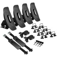 รถ Kayak Rack ผู้ถือ Kayak Carrier Saddle Watercraft แร็คหลังคา Arm เรือแคนูรถหลังคา Top เรือ Rack