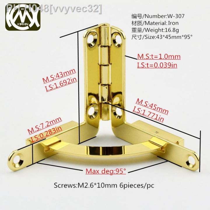 lz-txr931-2pc-43x45mm-open95deg-high-grade-woodencase-mute-hinge-jewelrybox-collectionbox-winecase-woodencase-woodworking-hinges-w-307