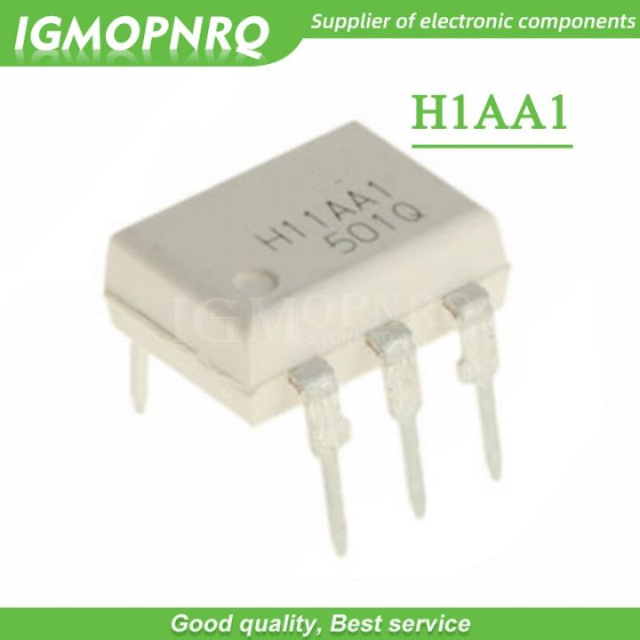 10PCS H11AA1 DIP AC input transistor output  mounting New Original