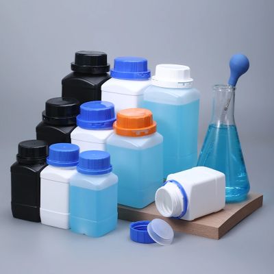 Hot 1pcs/2pcs/5pcs 1000mL Plastic Sealed Sample Storage Container Translucent/Black/Milk-white Bottle For Solid/Powder/Paste