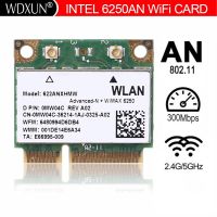 การ์ดสำหรับ Intel ไร้สายเริ่มต้นใหม่-N + Wimax 6250 622ANXHMW 300Mbps 802.11A /B/g/n Mini Pcie