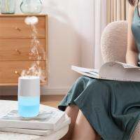 Loviver Cool Mist Humidifier แบบพกพา USB ชาร์จไฟกลางคืนสำหรับบ้านในร่ม