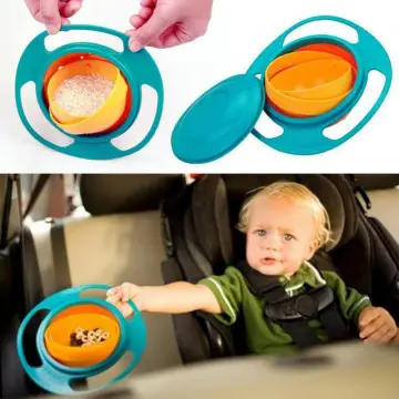 Gyro Spill-Proof Baby Bowl I 360 Gyro Spill-Resistance Baby Bowl