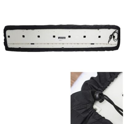 ‘【；】 61/88 Keys Piano Keyboard Covers Piano Keyboards Stretchable Dust Proof Folding Waterproof Covers With Drawstring Locking Clasps