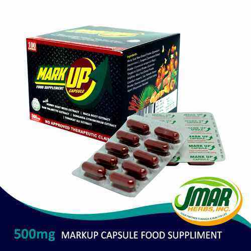 MARK UP FOOD SUPPLEMENT CAPSULE PER BLISTER FOIL Lazada PH