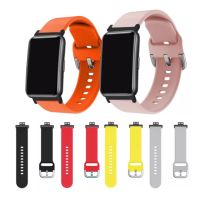 ■ AKBNSTED Colorful Soft Silicone Fashion Sport Strap For Huawei Watch Fit Smart Watch Wristband For Huawei Watch Fit Watch Band