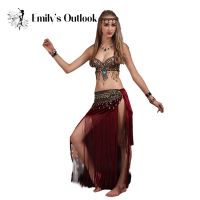 hot【DT】   Costume Set Outfit Beaded Belly Neopard S M L Shipping