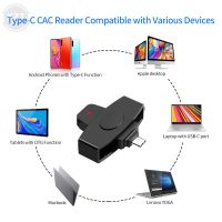 USB ชนิด C สมาร์ทเครื่องอ่านการ์ดซิม Cloner Type C อะแดปเตอร์สำหรับ Dni Citizen ที่เก็บบัตร EMV การ์ด SD ภายนอกสำหรับ Mac/os ใหม่