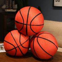 【LZ】┋  Real Life Basketball Ball Pillow Cushion Brinquedos de pelúcia Boneca de pelúcia Bebê Crianças Meninos Meninas Adultos Presentes de aniversário