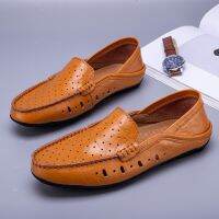 รองเท้าลำลองสลิปออนสำหรับผู้ชาย Mocasines Hombre ผู้ชายหนังนุ่มฤดูร้อนขนาดใหญ่47รองเท้าแบบสวม