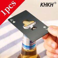 Stainless Steel Bottle Opener Plum Blossom Opener Poker Card Beer Bottle Opener Creative Opener Keychain Opener Drink Opener