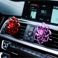 【DT】  hotCar Perfume Air Conditioning Outlet Spiral Aromatherapy Odor Removal Fragrance Car Vent Clips Air Freshener Interior Decoration