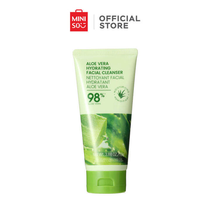 MINISO Aloe Vera Hydrating Facial Cleanser Lazada PH
