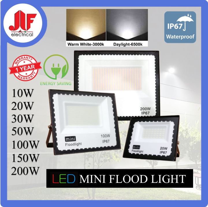 【PREMIUM】MINI LED FLOOD LIGHT IP66/IP67 WATERPROOF OUTDOOR SPOTLIGHT ...