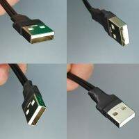 ขายดีที่สุด bnfg330 - / ADT 5โวลต์6A สูงในปัจจุบัน USB2.0อัลตร้าบางข้อศอกแบนเคเบิ้ล USB2.0คู่ประเภทชาย FPC FPV แหล่งจ่ายไฟสายเคเบิลข้อมูล USB A Extender