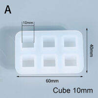 แม่พิมพ์ซิลิโคน6ลูก6ช่องแบบ2sql แม่พิมพ์กาวเรซินลูกบาศก์รูบิกสินค้าใหม่สร้อยข้อมือต่างหูทำมือ