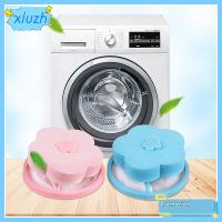 XIUZH 1/2PCS โฟม เครื่องซักผ้า ผ้าสำลี เครื่องดักจับขน ถุงตาข่ายกรอง ลูกซักผ้า กระเป๋าลูกลอย