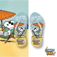 รองเท้าแตะลายการ์ตูน Snoopy Pop สําหรับผู้ใหญ่