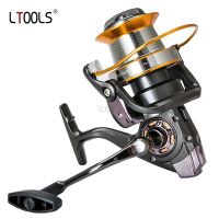 Baitcasting Reel 3000-12000 Series Rotating 5.2:1 Speed Ratio Remote Casting Reel Spare Saltwater Carp Accessories Fishing Reel