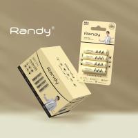 CK23 [2แถม1แผง]Randy Battery Alkaline ถ่านอัลคาไลน์ AAA แบตเตอรี่ ความจุสูง ถ่าน วิทยุ ของเล่น ไฟฉาย นาฬิกา เมาส์ไร้สาย รีโมท