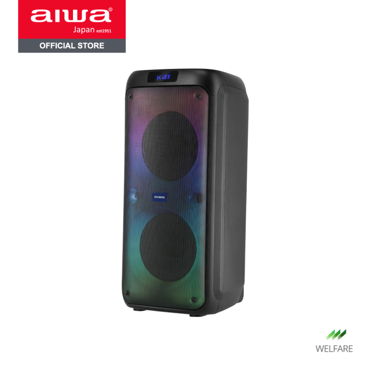 ผ่อน-0-aiwa-psp-808b-bluetooth-speaker-ลำโพงบลูทูธปาร์ตี้