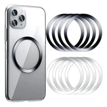 Mgesafe Magnet Sticker, Magnetic Phone case Sticker, Compatible with  MagSafe Accessories and Qi Wireless Charger, 