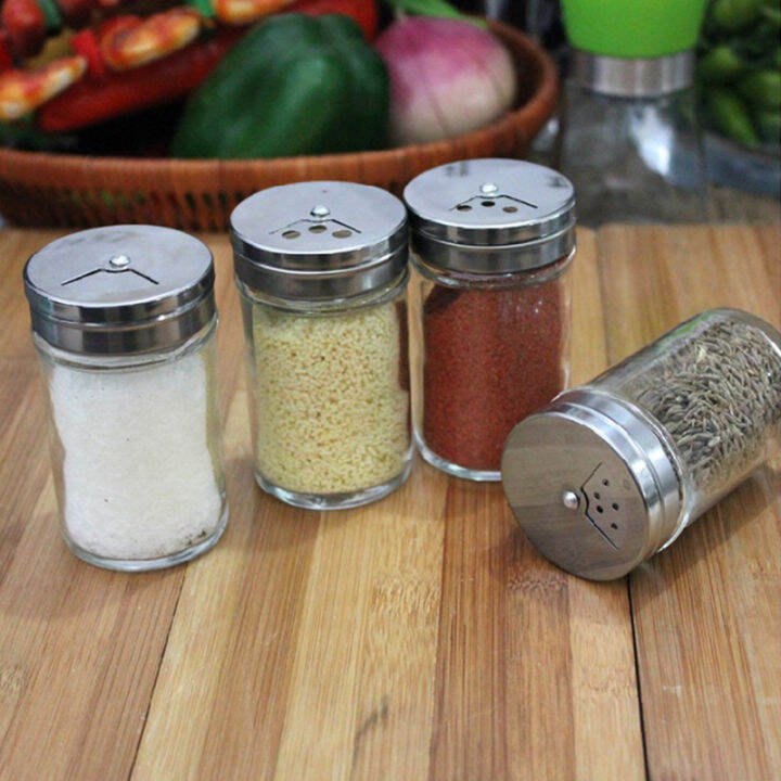 1set-classic-glass-bbq-pepper-salt-jar-kitchen-seasoning-box-household-seasoning-bottle-container-set